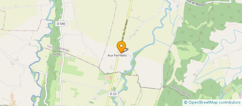 localisation de l'entreprise MONSIEUR FLORIAN GUILLUY  PONSAN-SOUBIRAN