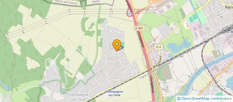 localisation de l'entreprise MONSIEUR FLORIAN GUILMAIN  CHAMPAGNE-SUR-OISE