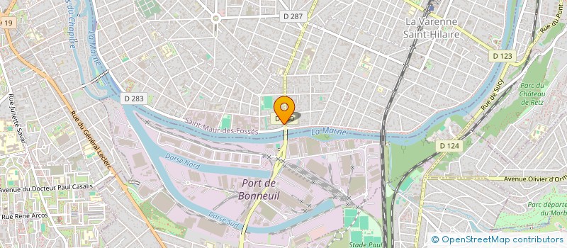 localisation de l'entreprise MONSIEUR FLORIAN GUIPI BOPALA à SAINT-MAUR-DES-FOSSES