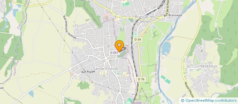 localisation de l'entreprise MONSIEUR FLORIAN GULINSKI  SAINTE-FLORINE