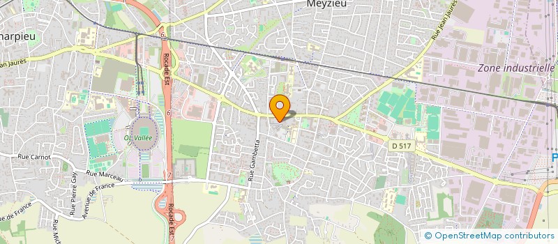 localisation de l'entreprise MONSIEUR FLORIAN HALLUIN à MEYZIEU