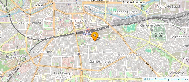 localisation de l'entreprise MONSIEUR FLORIAN HAMON  RENNES