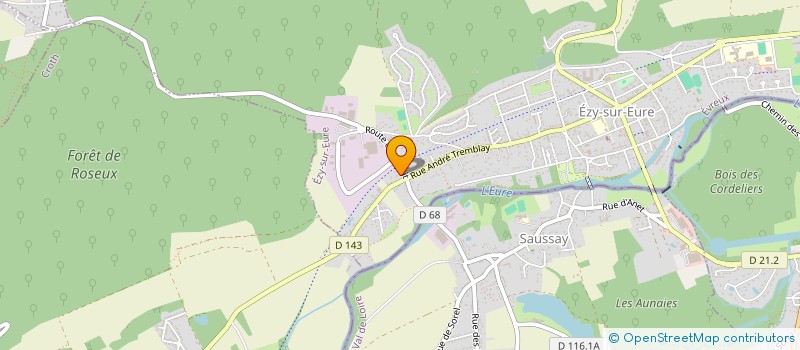 localisation de l'entreprise MONSIEUR FLORIAN HASSE  EZY-SUR-EURE