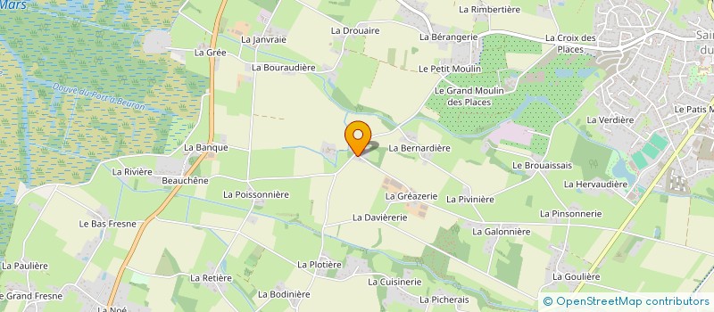 localisation de l'entreprise MONSIEUR FLORIAN HATTON  SAINT-MARS-DU-DESERT