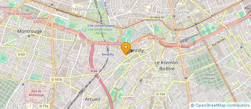 localisation de l'entreprise MONSIEUR FLORIAN HAUSS  GENTILLY