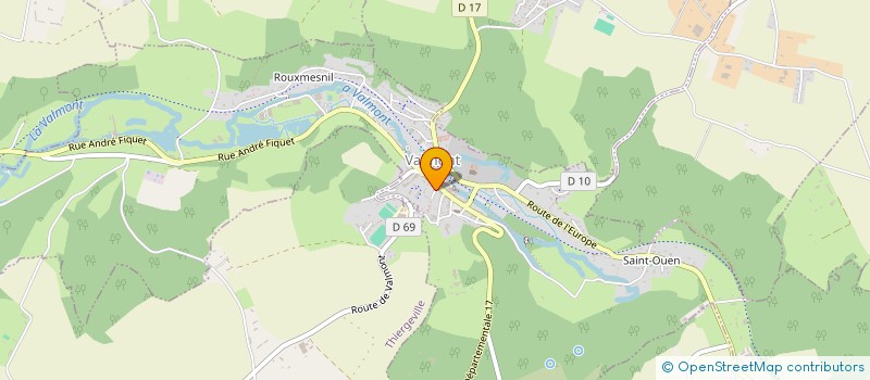 localisation de l'entreprise MONSIEUR FLORIAN HEDOUIN  VALMONT