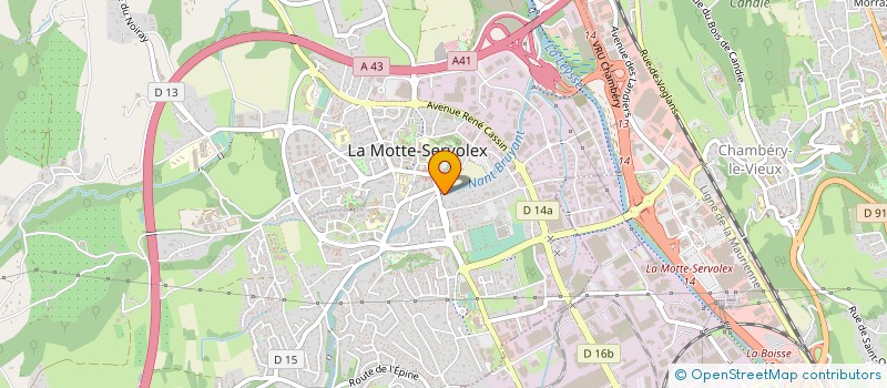 localisation de l'entreprise MONSIEUR FLORIAN HELIES à LA MOTTE-SERVOLEX