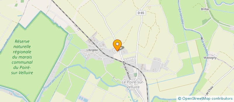 localisation de l'entreprise MONSIEUR FLORIAN HENRY à LES VELLUIRE-SUR-VENDEE