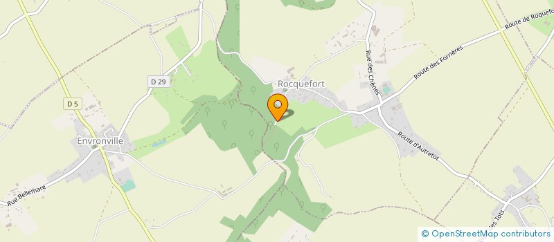 localisation de l'entreprise MONSIEUR FLORIAN HERANVAL  ROCQUEFORT