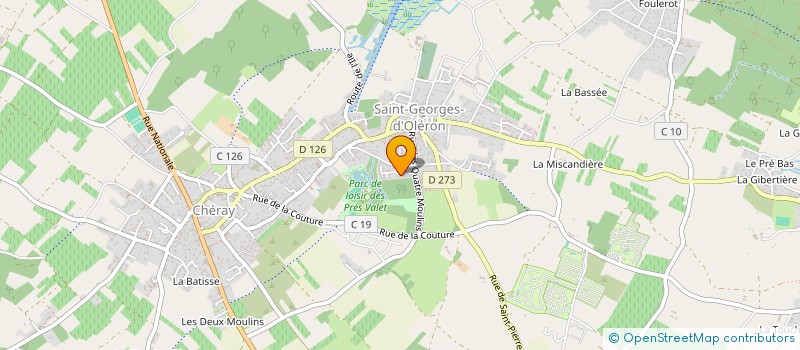 localisation de l'entreprise MONSIEUR FLORIAN HERIVAUX  SAINT-GEORGES-D'OLERON