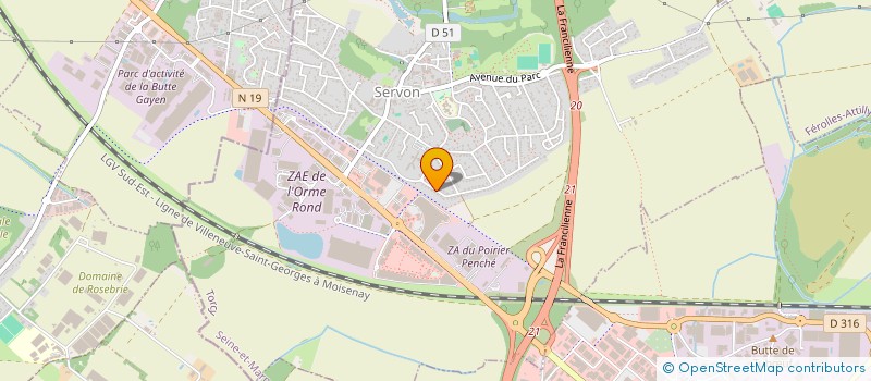 localisation de l'entreprise MONSIEUR FLORIAN HERNANDEZ  SERVON