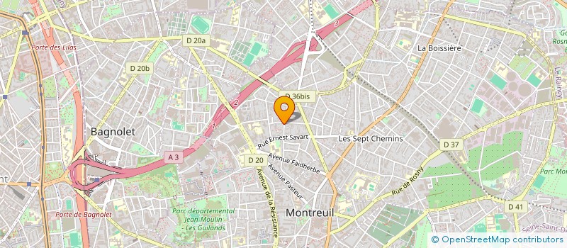 localisation de l'entreprise MONSIEUR FLORIAN HERVO à MONTREUIL