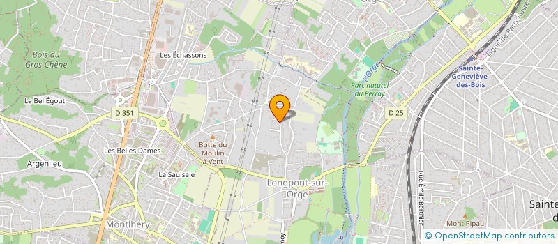 localisation de l'entreprise MONSIEUR FLORIAN HOGOMMAT à LONGPONT-SUR-ORGE