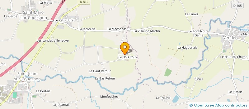 localisation de l'entreprise MONSIEUR FLORIAN HOLLARD à RIVES-DU-COUESNON