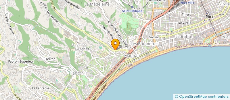 localisation de l'entreprise MONSIEUR FLORIAN HONORE à NICE
