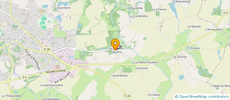 localisation de l'entreprise MONSIEUR FLORIAN HOYON à LE POIRE-SUR-VIE