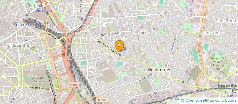 localisation de l'entreprise MONSIEUR FLORIAN HUARD à LILLE