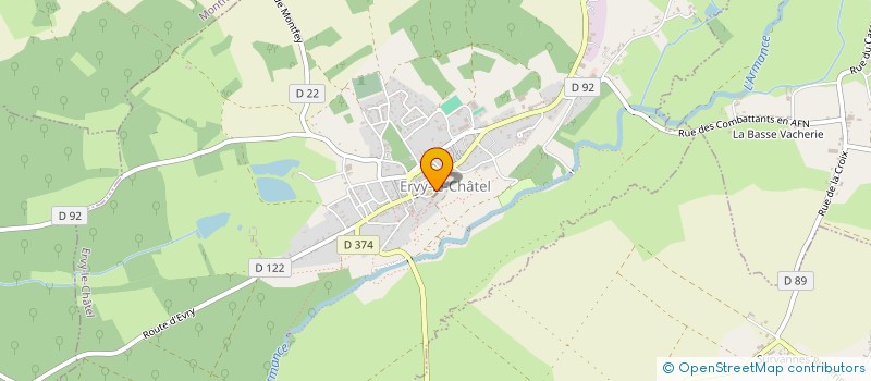 localisation de l'entreprise MONSIEUR FLORIAN HUCK  ERVY-LE-CHATEL