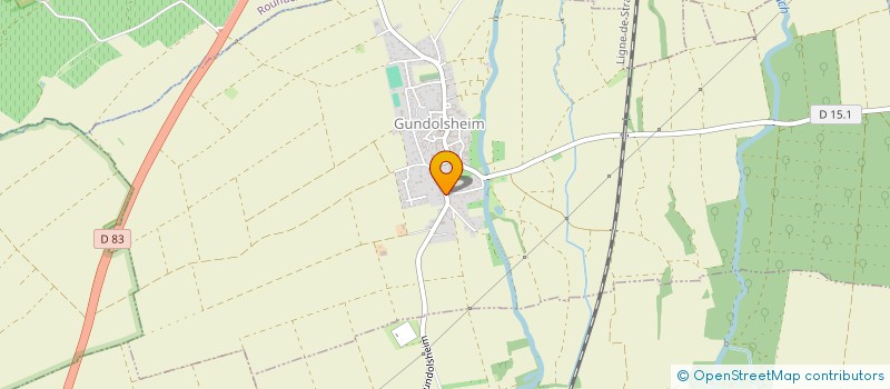 localisation de l'entreprise MONSIEUR FLORIAN HUEBER  GUNDOLSHEIM