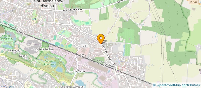 localisation de l'entreprise MONSIEUR FLORIAN HUET à TRELAZE