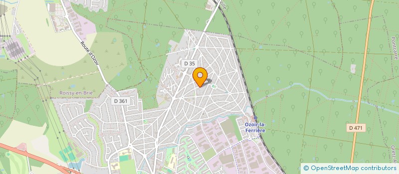 localisation de l'entreprise MONSIEUR FLORIAN HURTEL à OZOIR-LA-FERRIERE