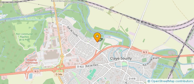 localisation de l'entreprise MONSIEUR FLORIAN IDINI  CLAYE-SOUILLY