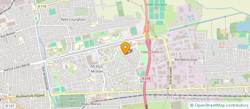 localisation de l'entreprise MONSIEUR FLORIAN JACQUIN  NORTKERQUE