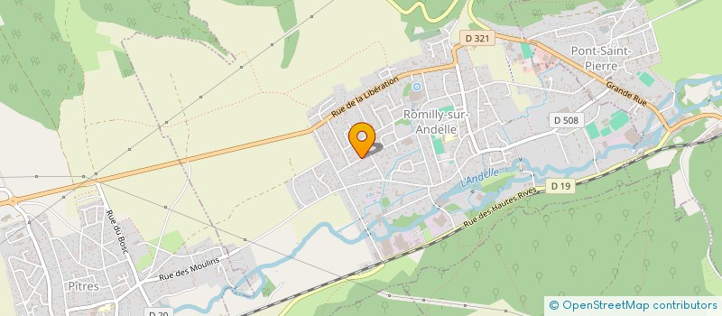 localisation de l'entreprise MONSIEUR FLORIAN JAMELIN  ROMILLY-SUR-ANDELLE