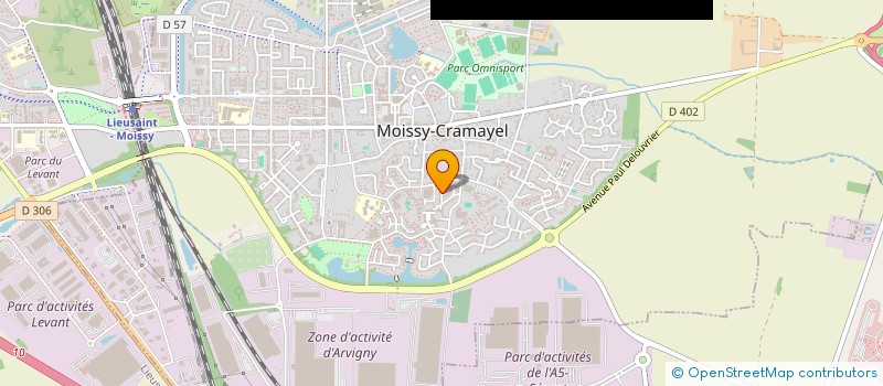 localisation de l'entreprise MONSIEUR FLORIAN JANNIN à MOISSY-CRAMAYEL