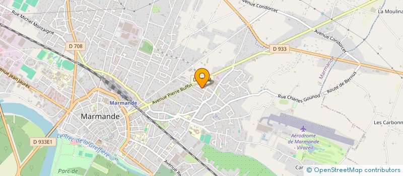 localisation de l'entreprise MONSIEUR FLORIAN JARDEL  MARMANDE