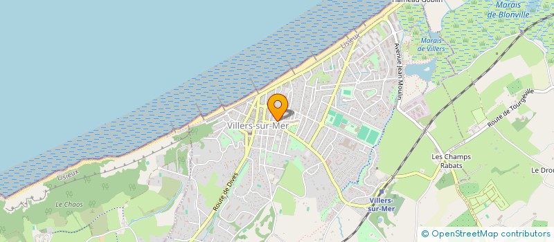 localisation de l'entreprise MONSIEUR FLORIAN JARRE  VILLERS-SUR-MER