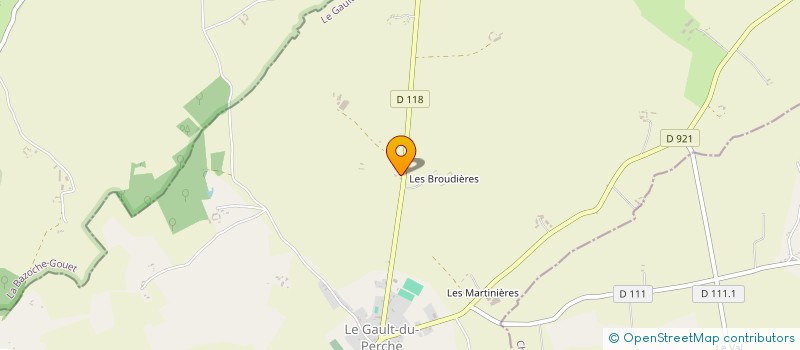 localisation de l'entreprise MONSIEUR FLORIAN JAULNEAU  LE GAULT-DU-PERCHE