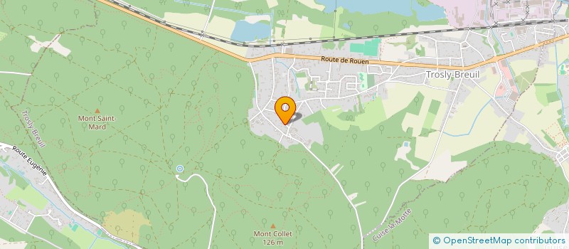 localisation de l'entreprise MONSIEUR FLORIAN JAWORSKI  TROSLY-BREUIL