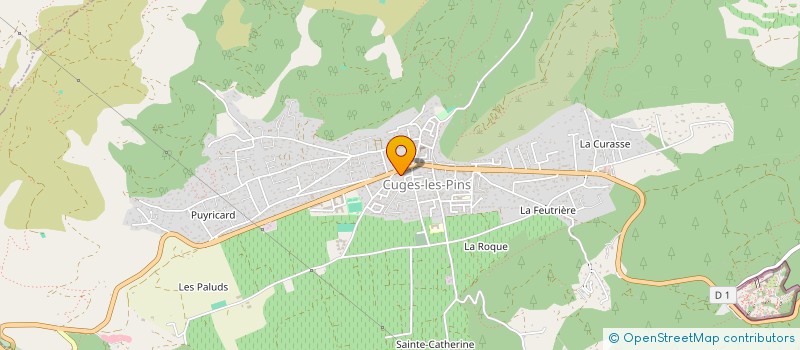 localisation de l'entreprise MONSIEUR FLORIAN JEAN-MICHEL PEYRE  CUGES-LES-PINS