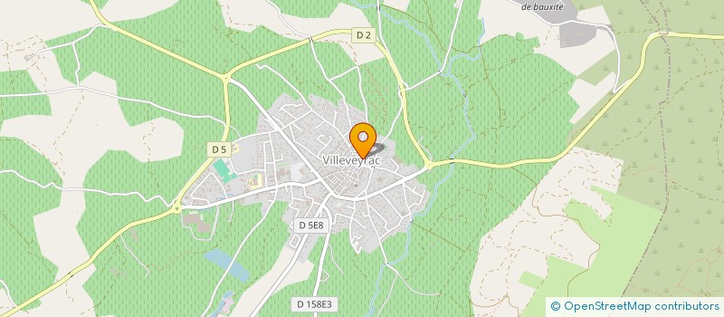 localisation de l'entreprise MONSIEUR FLORIAN JEANTET  VILLEVEYRAC