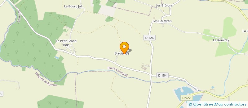 localisation de l'entreprise MONSIEUR FLORIAN JEUSSE à ILLIERS-COMBRAY