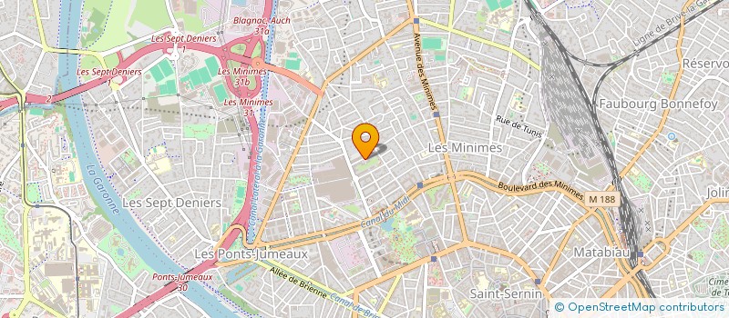 localisation de l'entreprise MONSIEUR FLORIAN JEUSSET à TOULOUSE