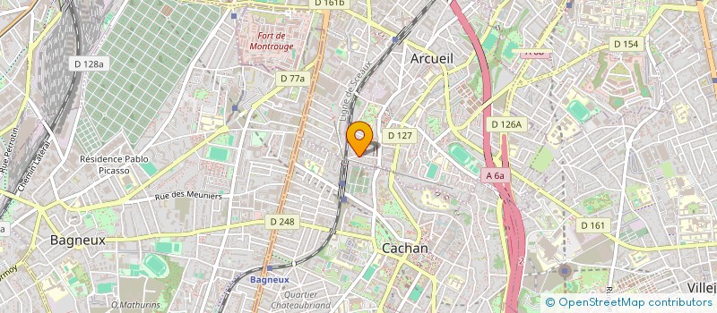 localisation de l'entreprise MONSIEUR FLORIAN JOFFRIN à ARCUEIL