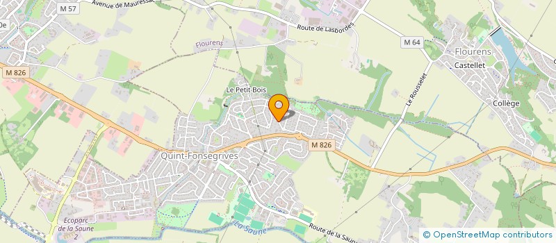 localisation de l'entreprise MONSIEUR FLORIAN JONQUET  QUINT-FONSEGRIVES
