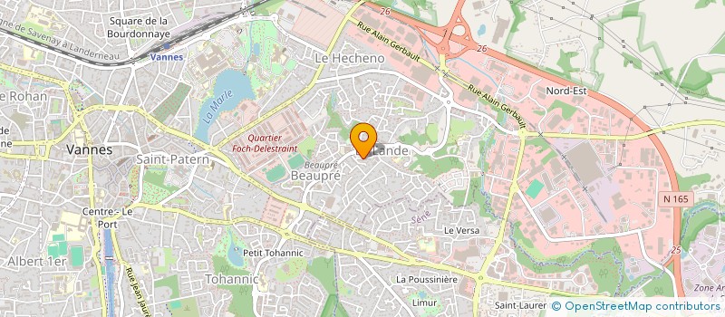 localisation de l'entreprise MONSIEUR FLORIAN JOURDAIN à VANNES