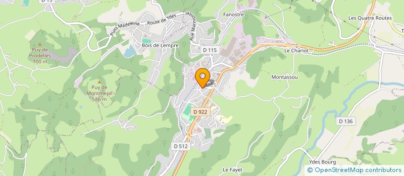 localisation de l'entreprise MONSIEUR FLORIAN JOURNIAC à YDES