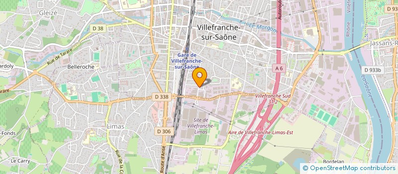 localisation de l'entreprise MONSIEUR FLORIAN KERKAERT  VILLEFRANCHE-SUR-SAONE