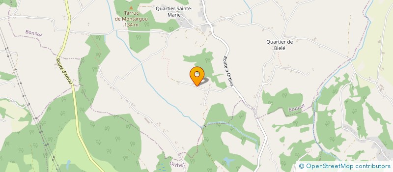 localisation de l'entreprise MONSIEUR FLORIAN LABOURDETTE  BONNUT