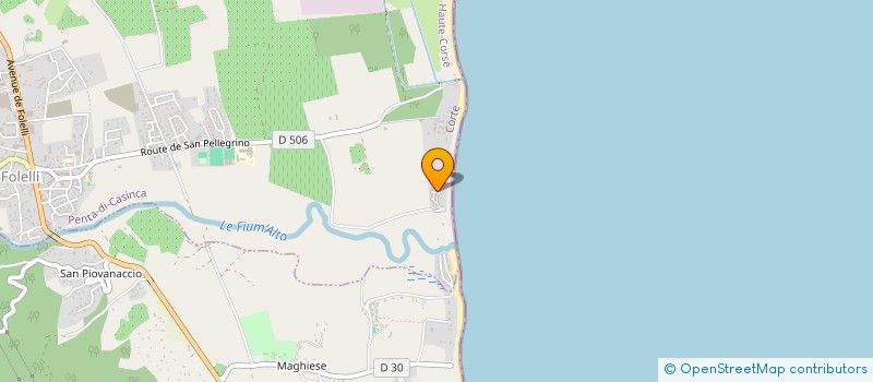 localisation de l'entreprise MONSIEUR FLORIAN LACHAUD  PENTA-DI-CASINCA