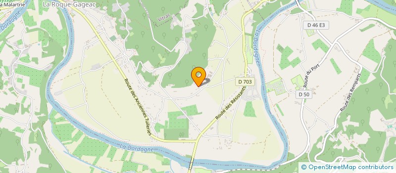 localisation de l'entreprise MONSIEUR FLORIAN LACROIX  CASTELNAUD LA CHAPELLE