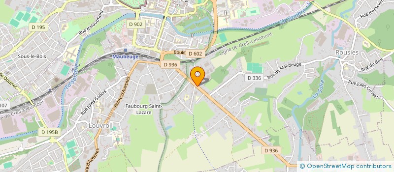 localisation de l'entreprise MONSIEUR FLORIAN LACROIX  ROUSIES