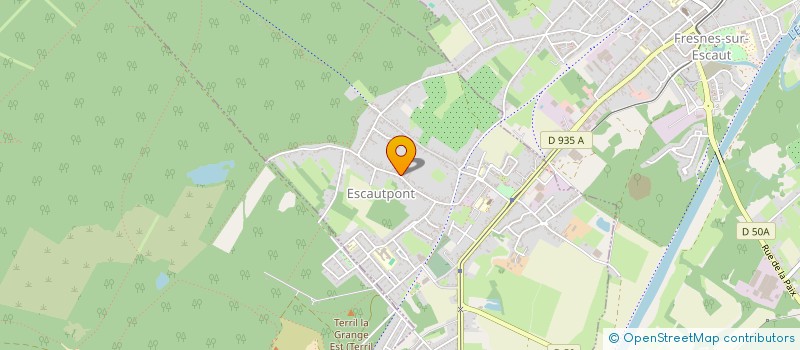localisation de l'entreprise MONSIEUR FLORIAN LADU  ESCAUTPONT