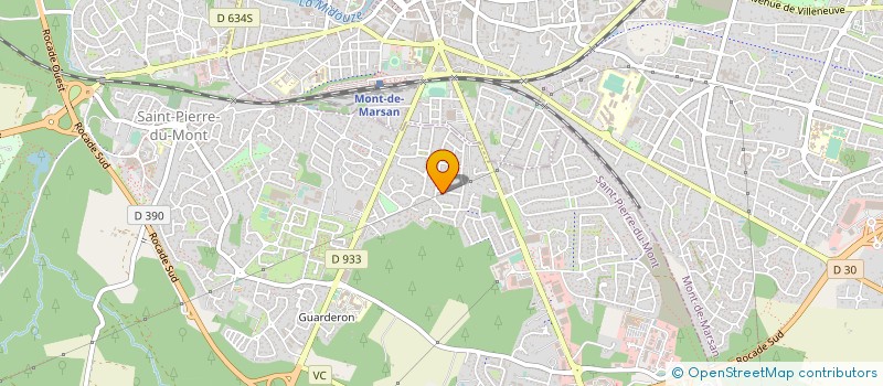 localisation de l'entreprise MONSIEUR FLORIAN LAFARGUE  SAINT-PIERRE-DU-MONT