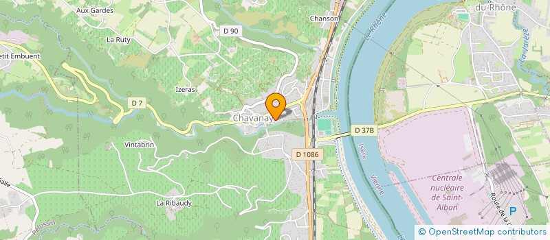 localisation de l'entreprise MONSIEUR FLORIAN LAFFONT  CHAVANAY