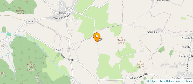 localisation de l'entreprise MONSIEUR FLORIAN LAFFRONT  MONTASTRUC-DE-SALIES